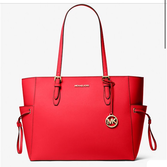 MICHAEL KORS
Gilly Large Saffiano Leather Tote Bag BRIGHT RED COLOR - Picture 16 of 16